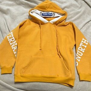 Yellow hoodie